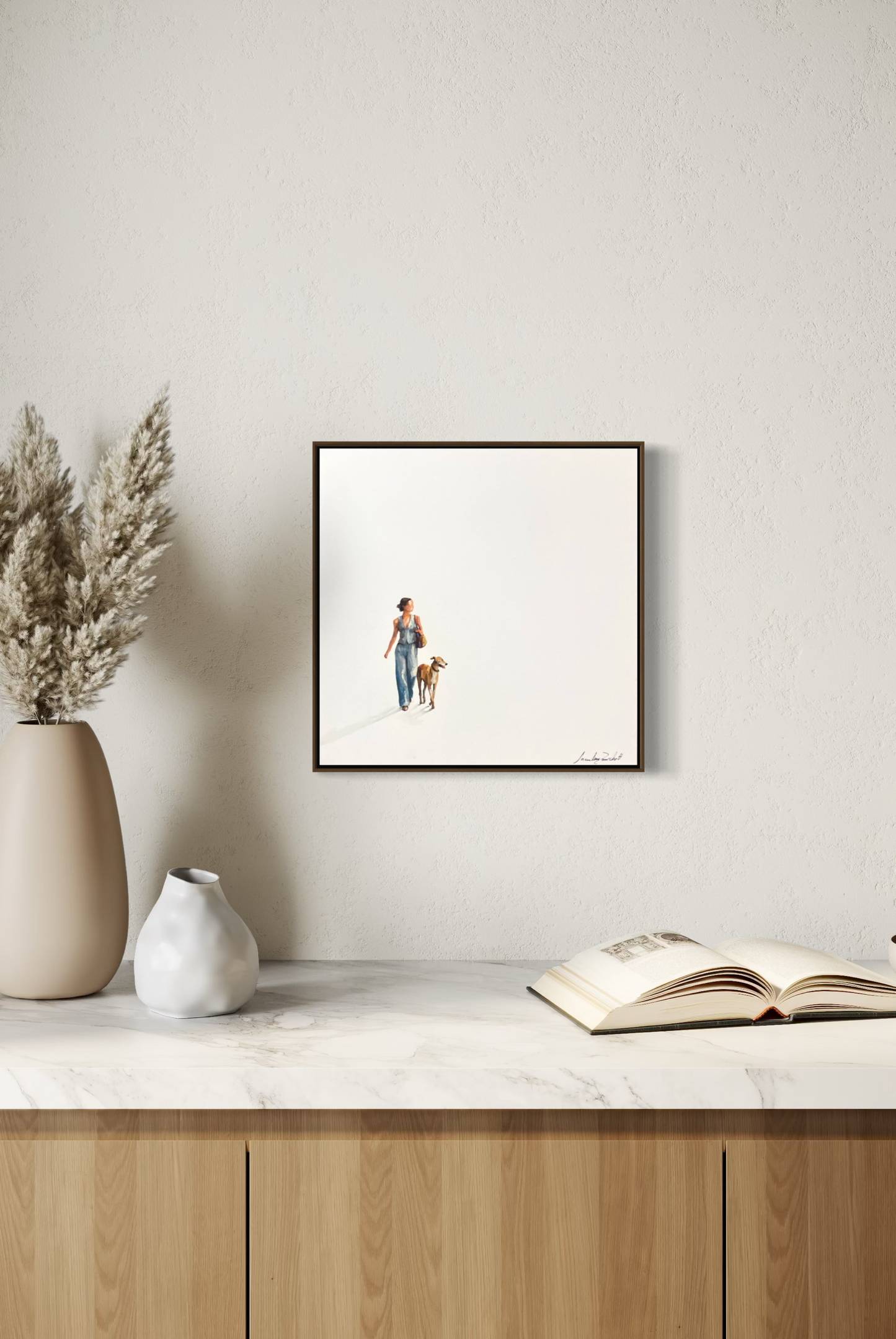 Obra de Arte Minimalista - Diálogos Visuais - Companhia