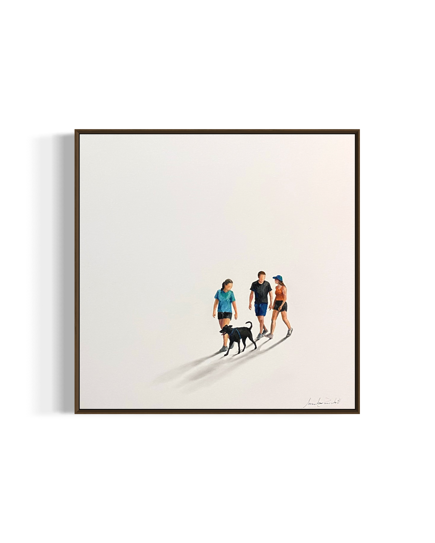 Obra de Arte Minimalista - Diálogos Visuais - Passeio