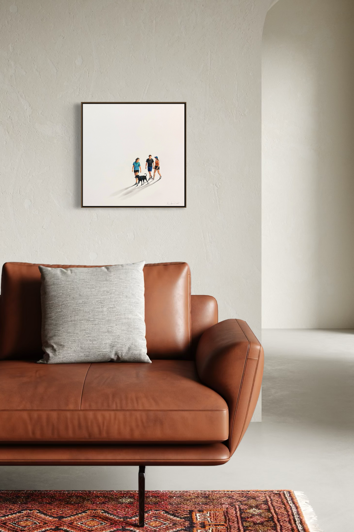 Obra de Arte Minimalista - Diálogos Visuais - Passeio