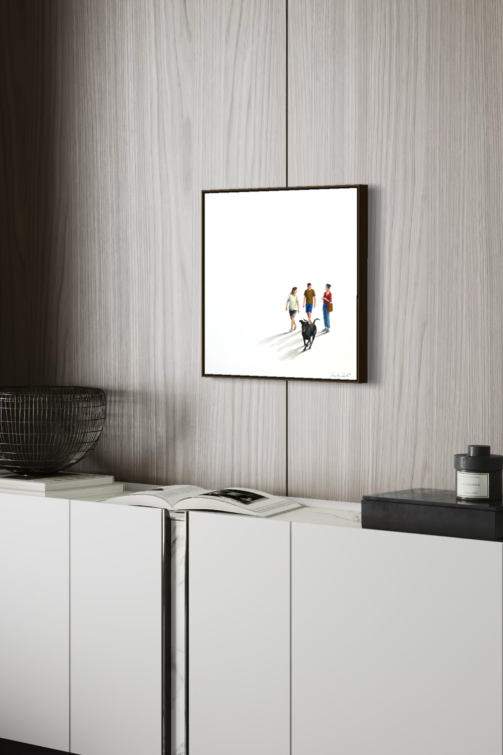 Obra de Arte Minimalista - Diálogos Visuais - Labrador