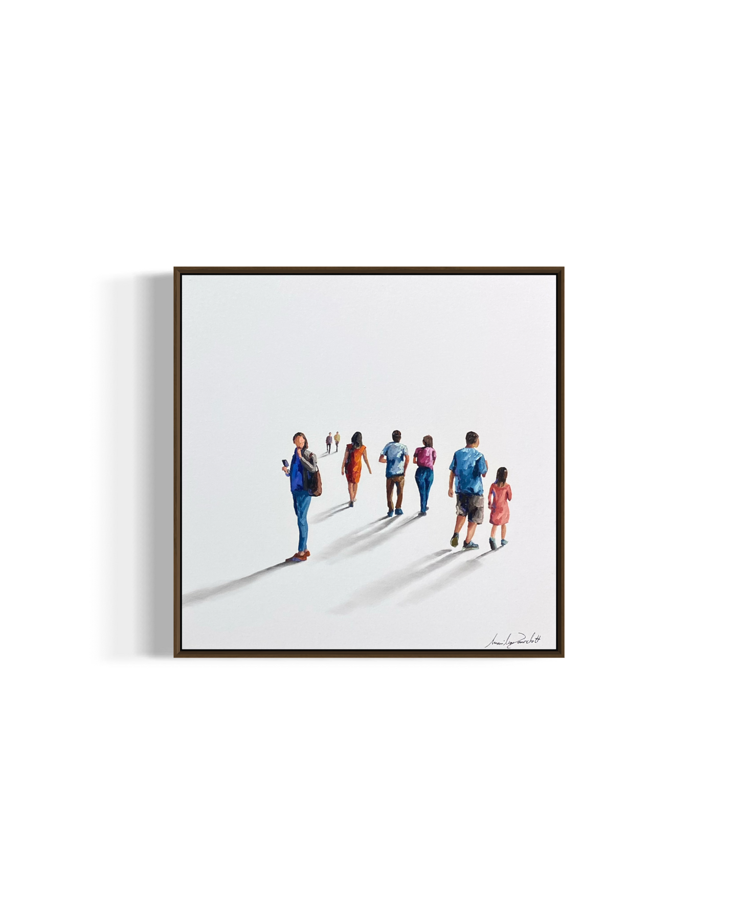 Obra de Arte Minimalista - Diálogos Visuais - Caminhada