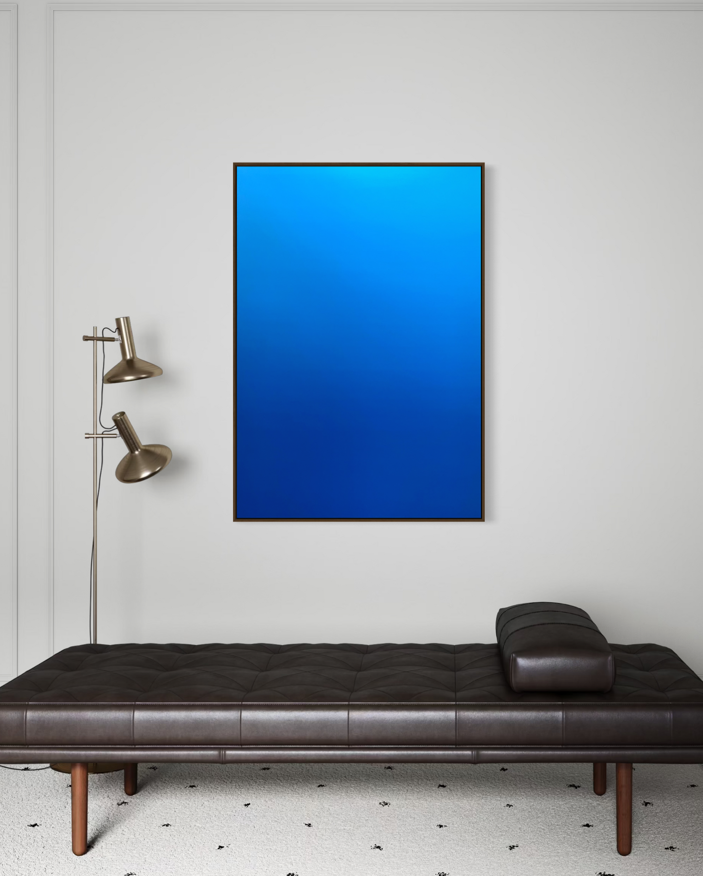 Obra de Arte Abstrata - Degradês - Blue