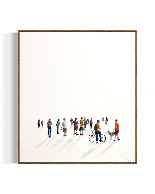 Obra De Arte Minimalista  - Diálogos Visuais - Rotina