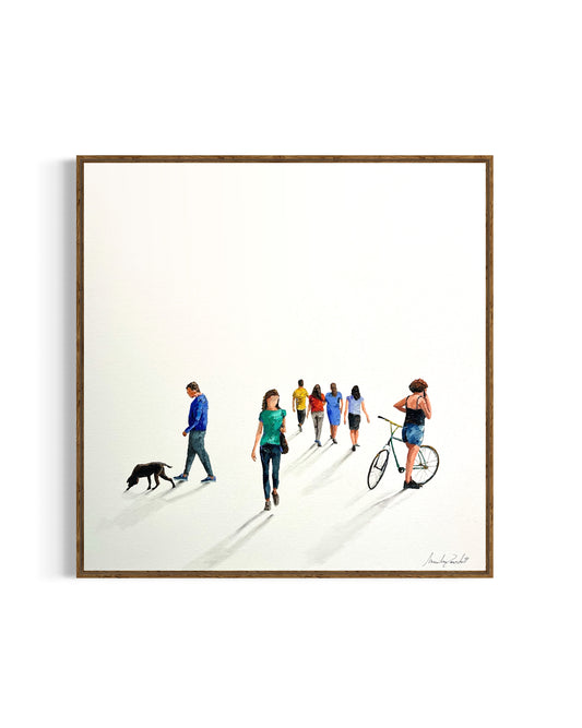 Obra De Arte Minimalista  - Diálogos Visuais - Caminhos