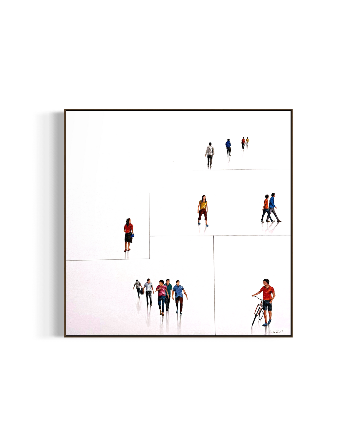 Obra de Arte Minimalista - Diálogos Visuais - Seções
