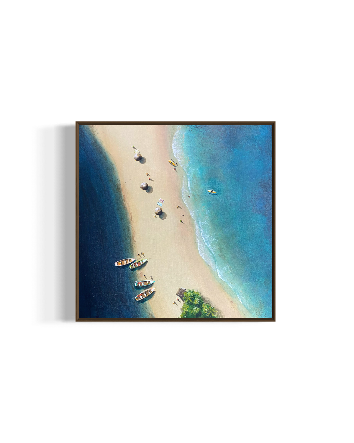 Obra de Arte Figurativa - Flutuar - Entre Rio e Mar