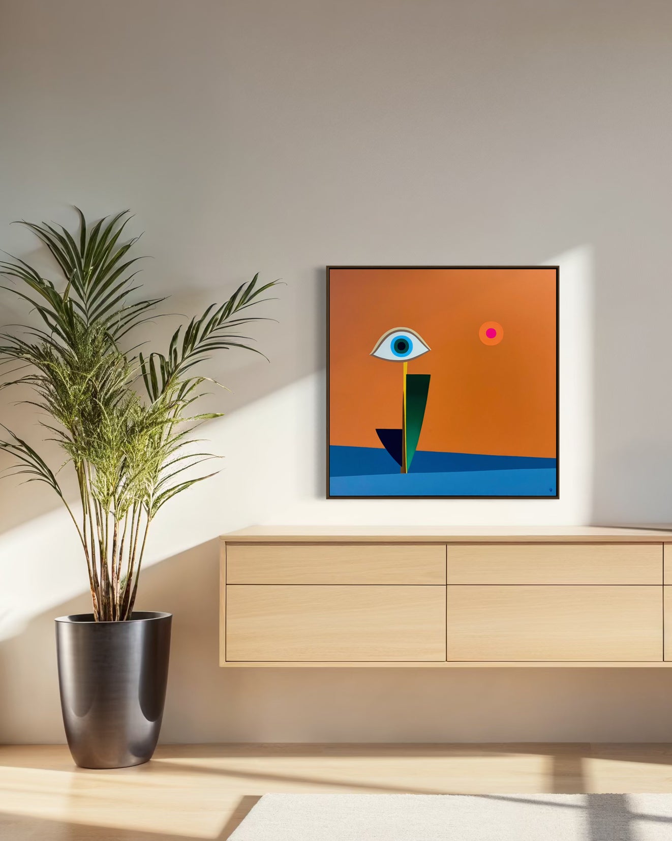 Obra De Arte Figurativa - Flor de Iris