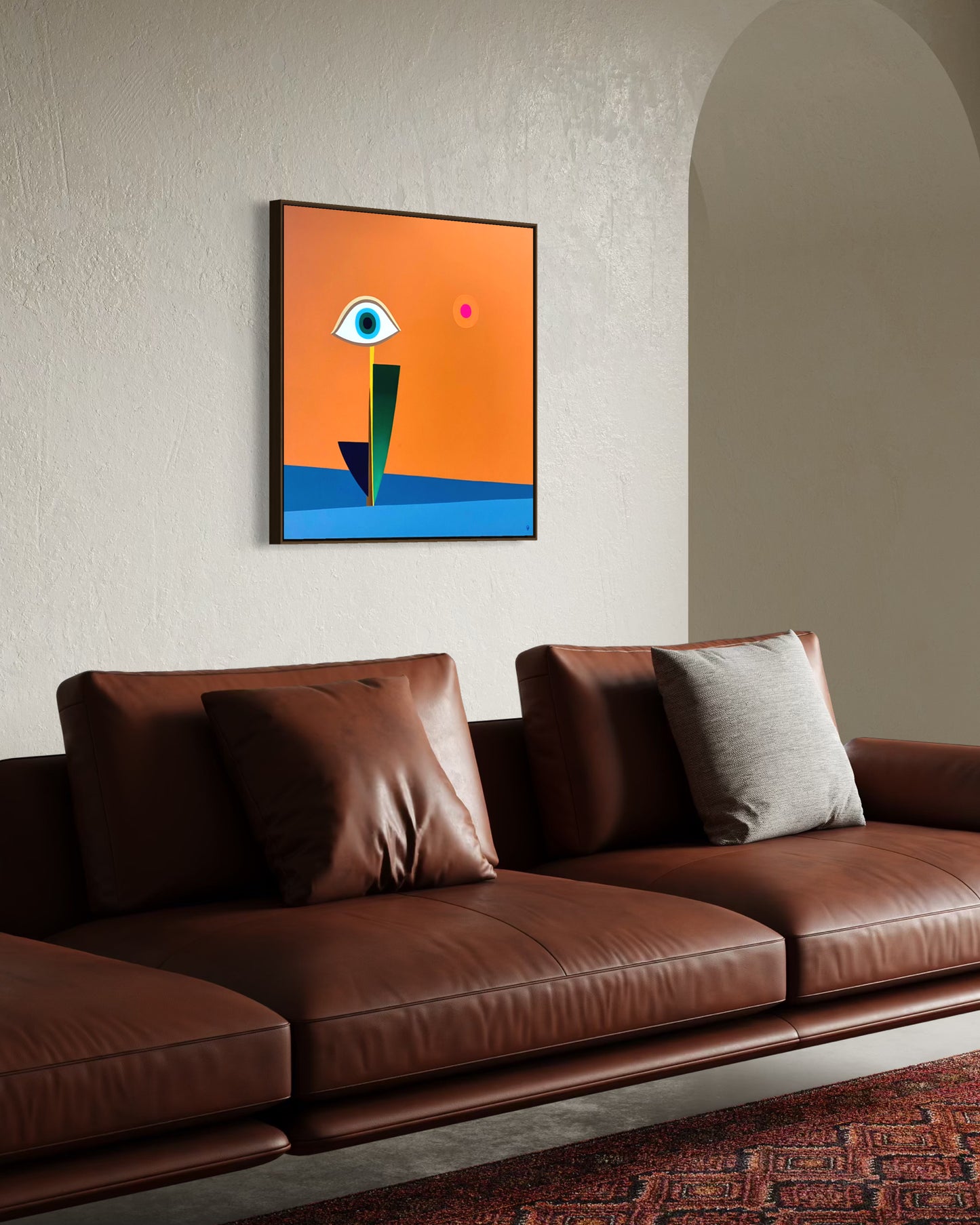 Obra De Arte Figurativa - Flor de Iris