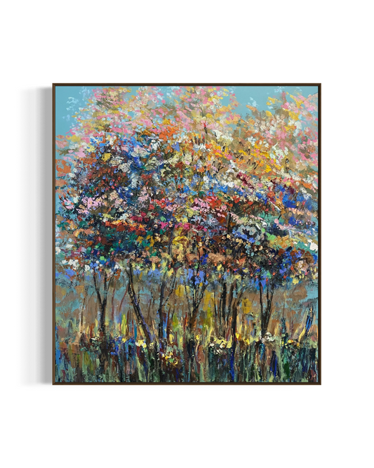 Obra de Arte Figurativa - Aglomerados - Floresta