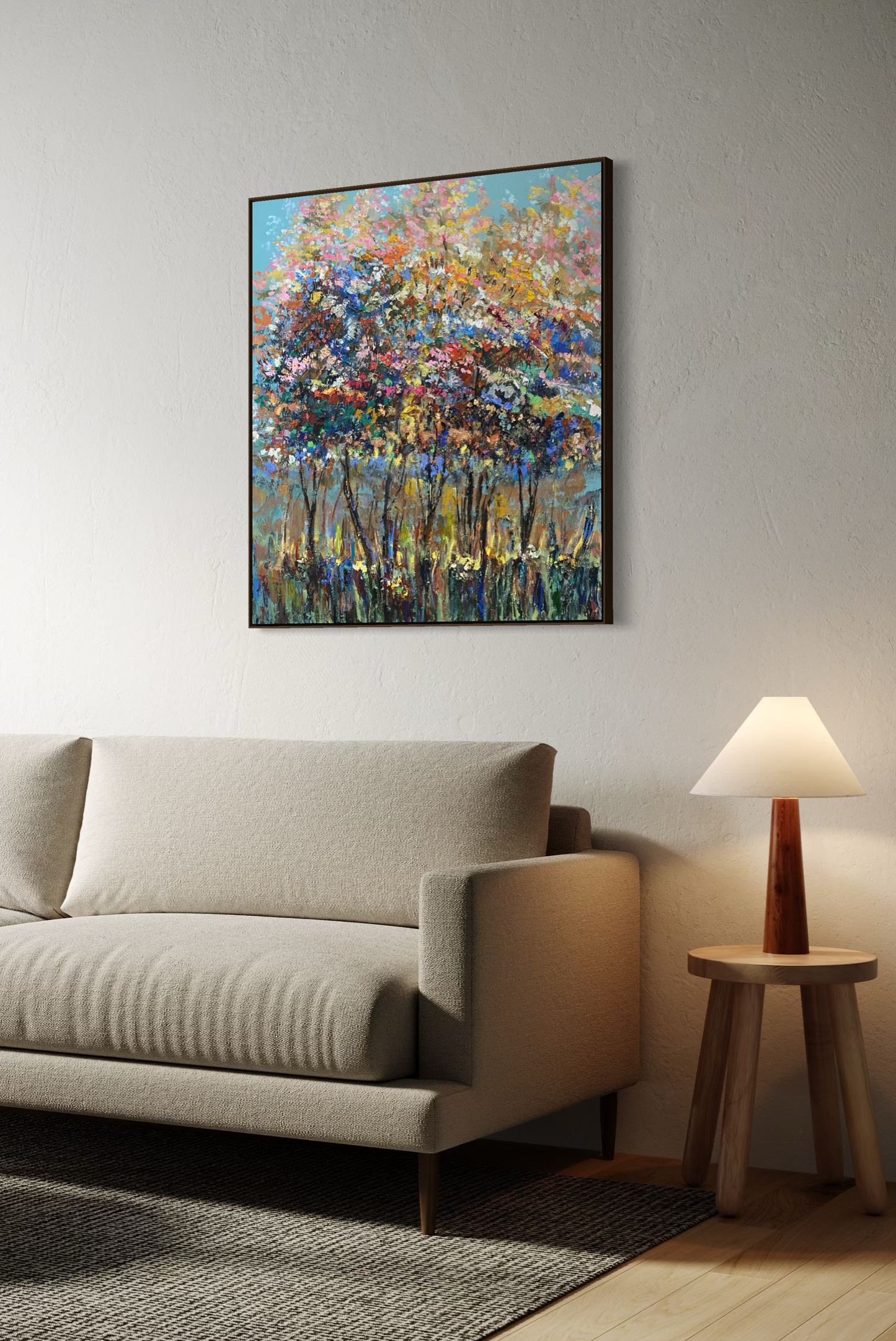 Obra de Arte Figurativa - Aglomerados - Floresta
