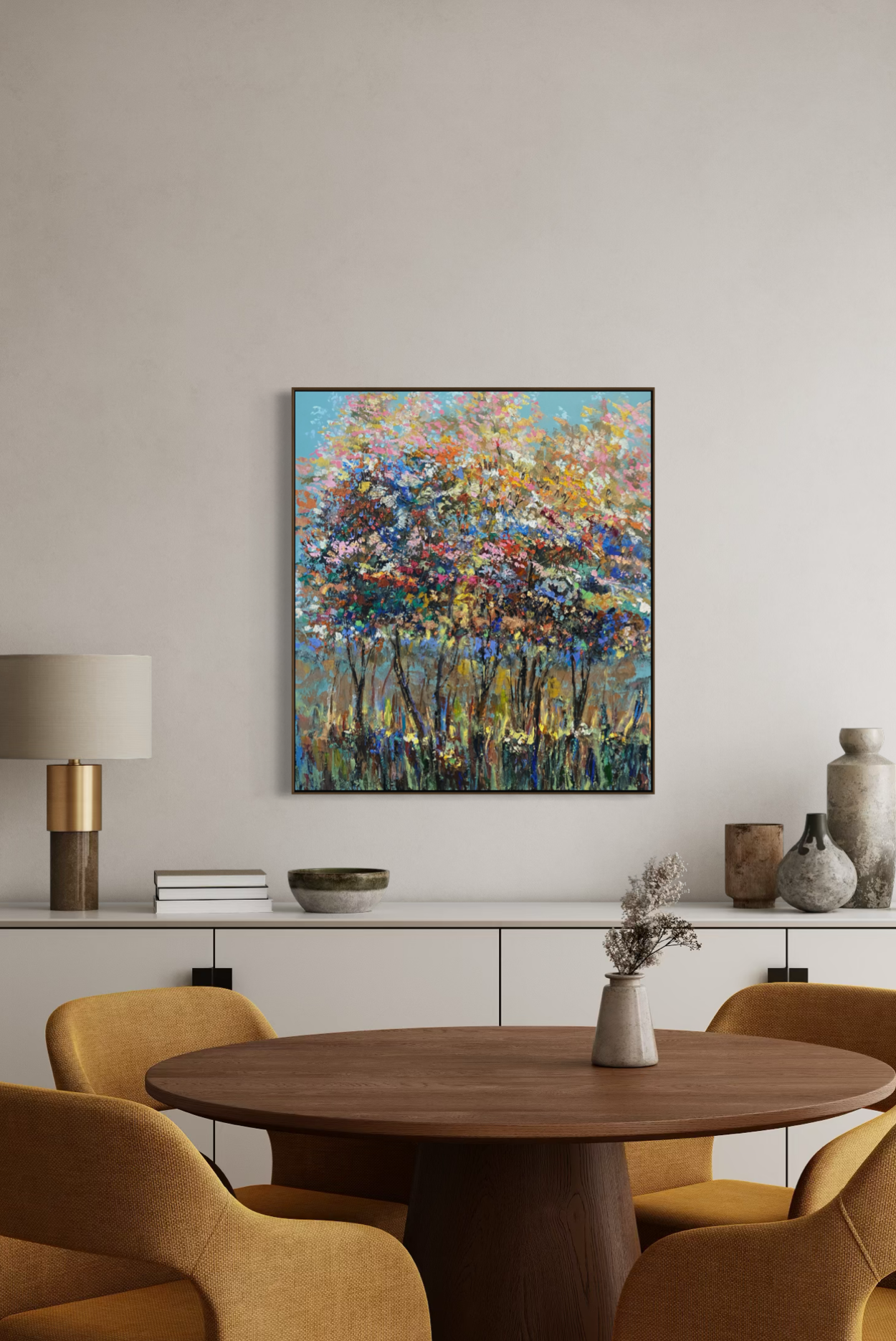 Obra de Arte Figurativa - Aglomerados - Floresta