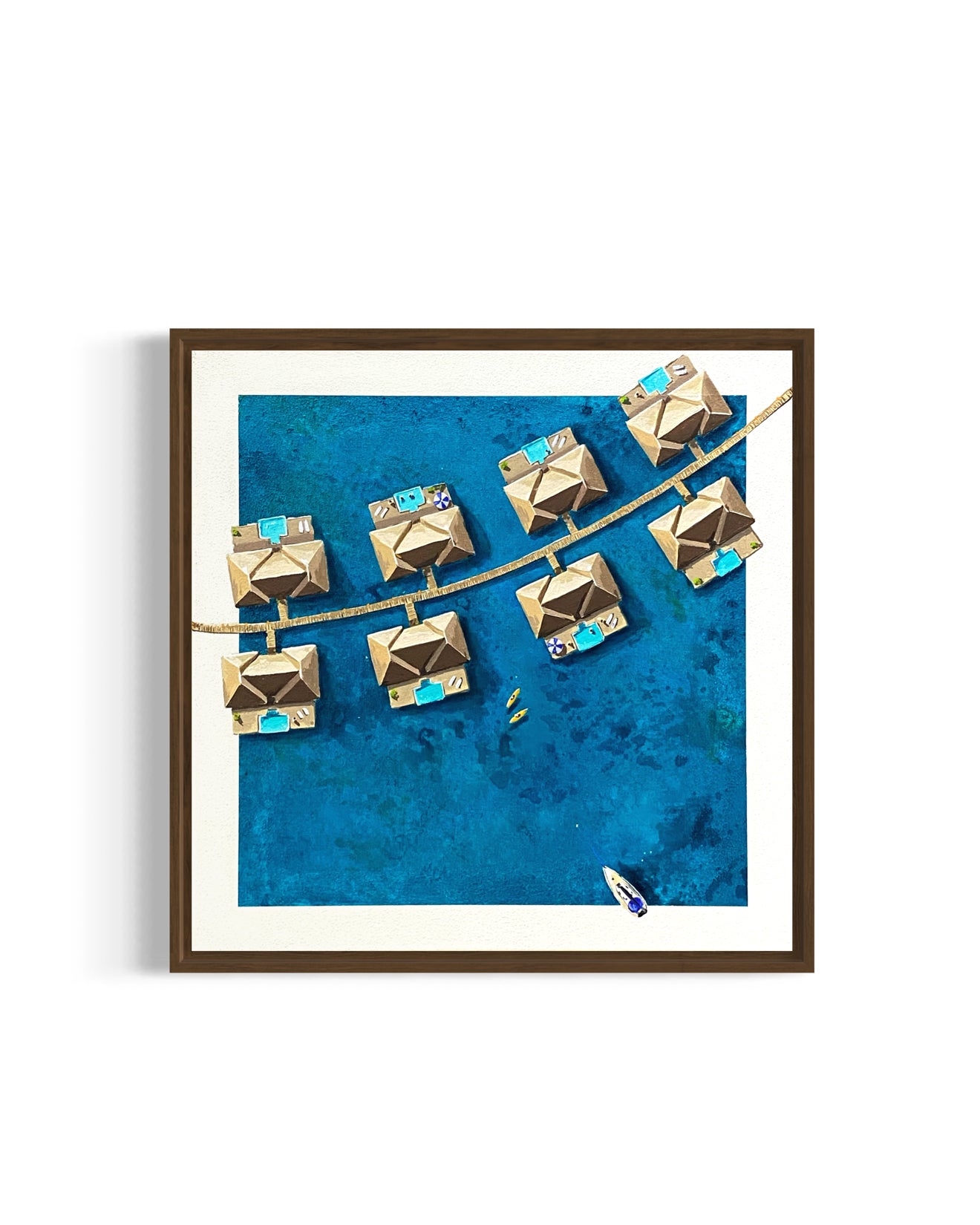 Obra De Arte Figurativa - Flutuar - Pier