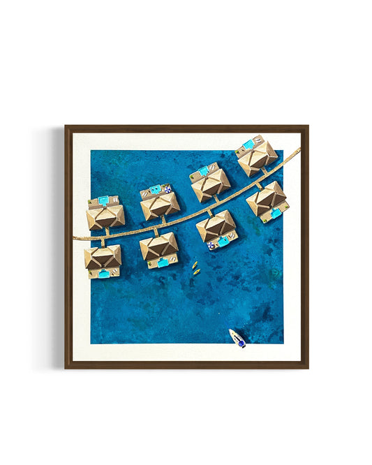 Obra De Arte Figurativa - Flutuar - Pier