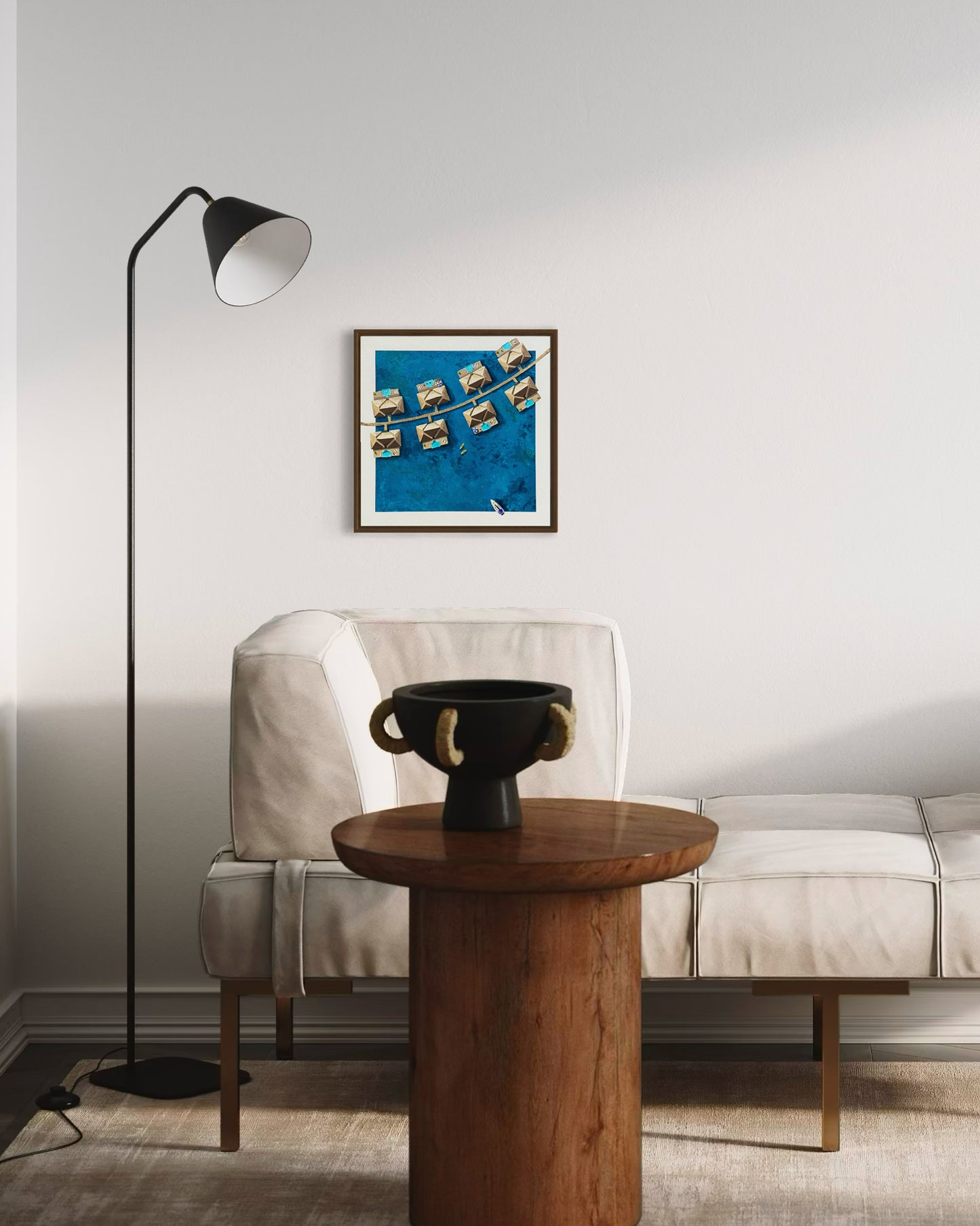 Obra De Arte Figurativa - Flutuar - Pier