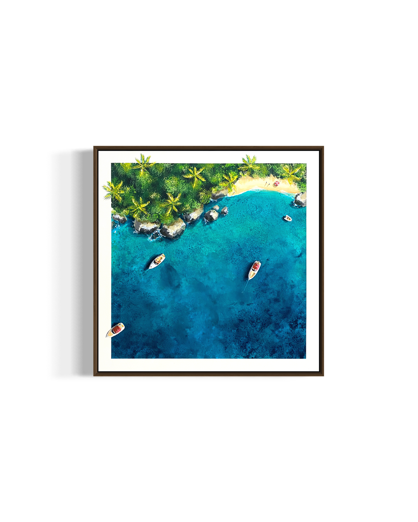 Obra De Arte Figurativa - Flutuar - Refúgio II