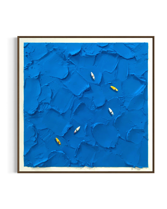 Obra De Arte Figurativa - Flutuar