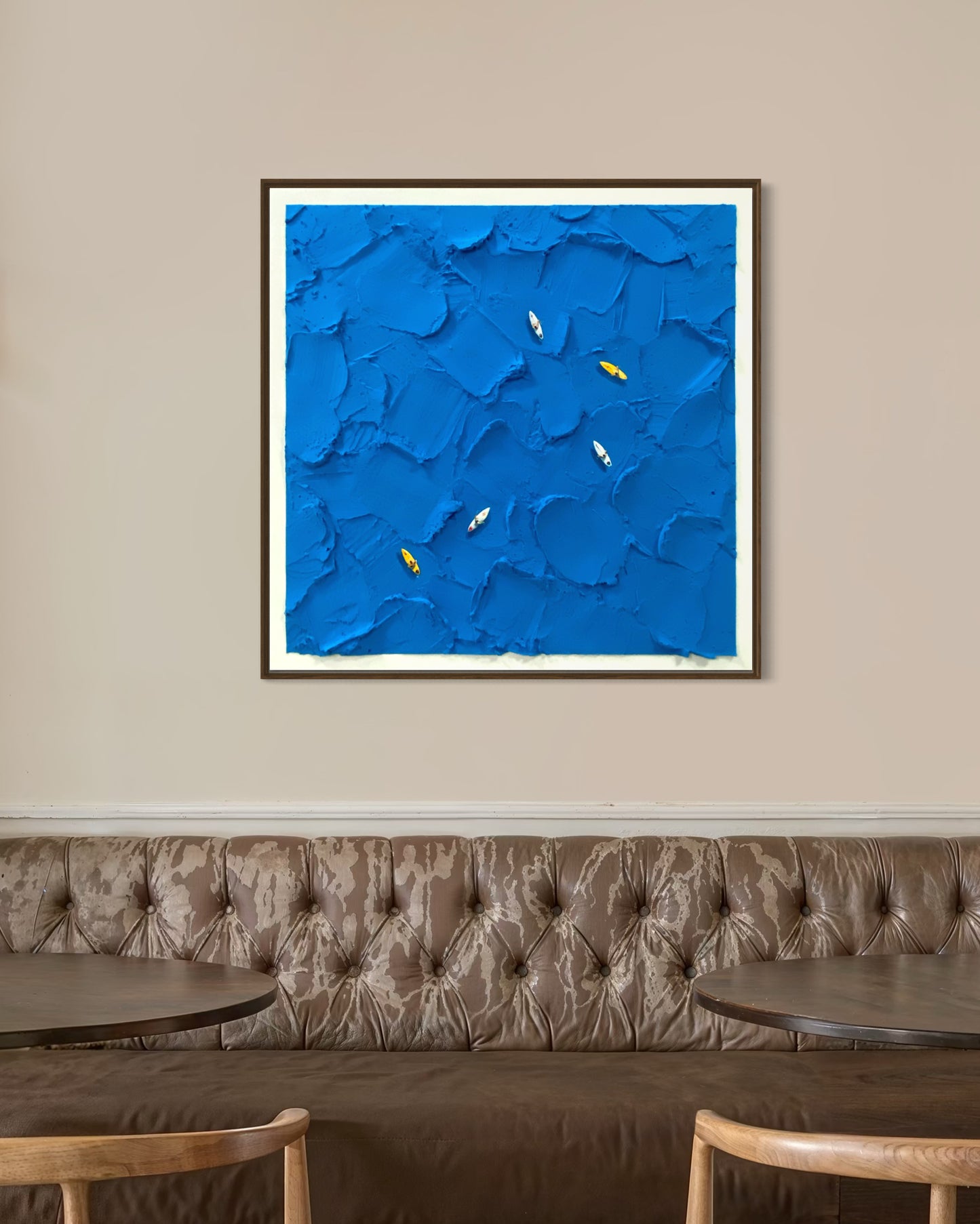 Obra De Arte Figurativa - Flutuar