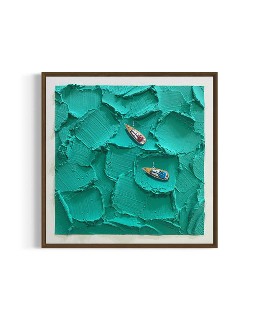 Obra De Arte Figurativa - Flutuar