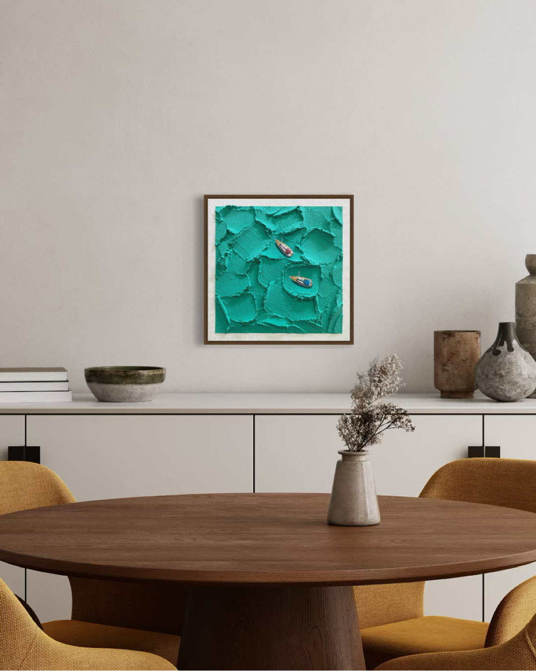 Obra De Arte Figurativa - Flutuar