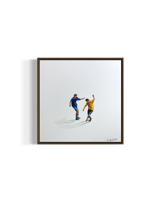 Obra de Arte Minimalista - Esportes - Futebol