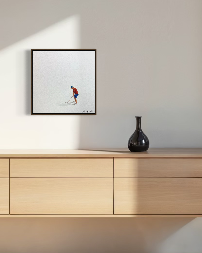 Obra de Arte Minimalista - Esportes - Golf