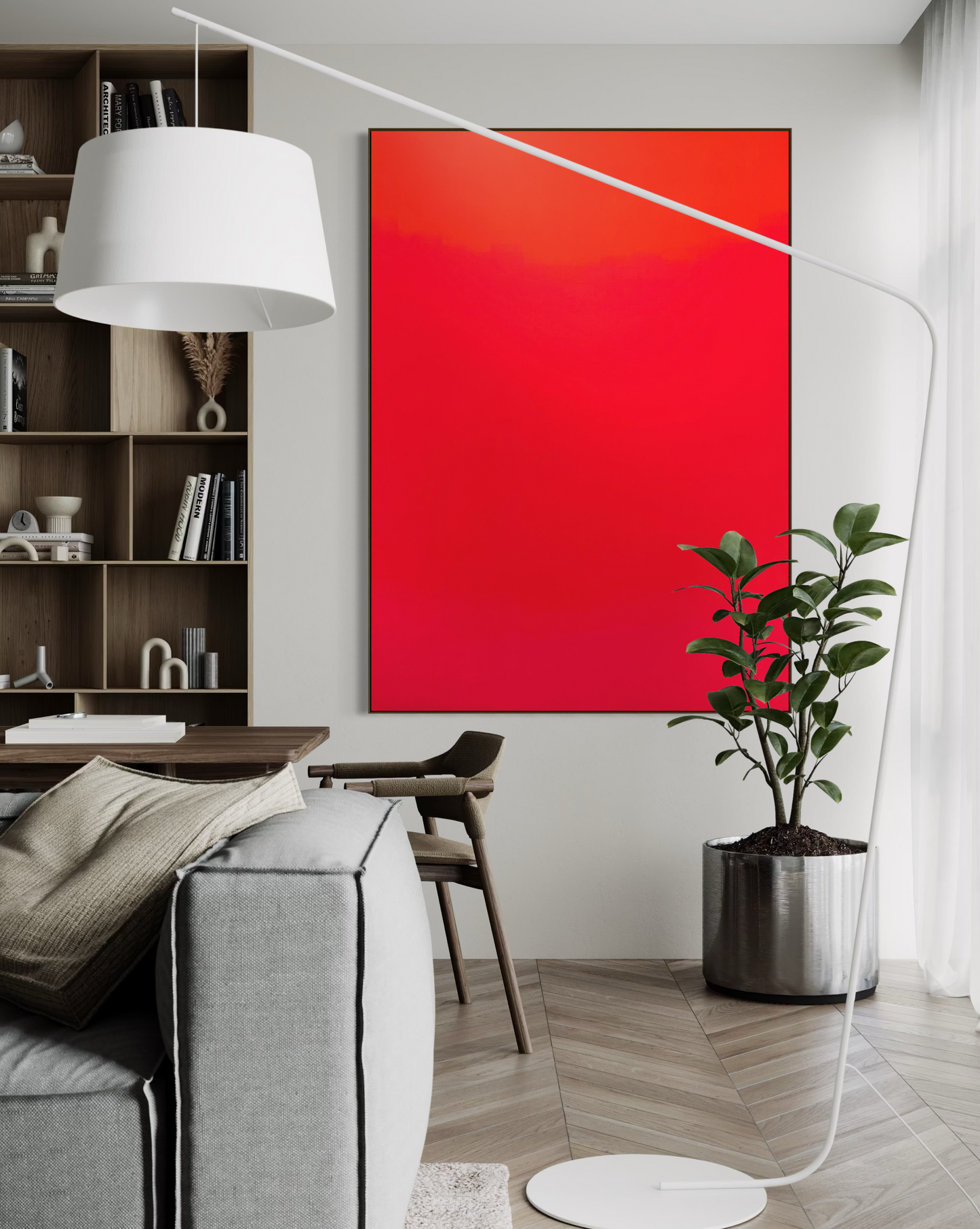 Obra de Arte Abstrata - Horizon Colors - Gradient