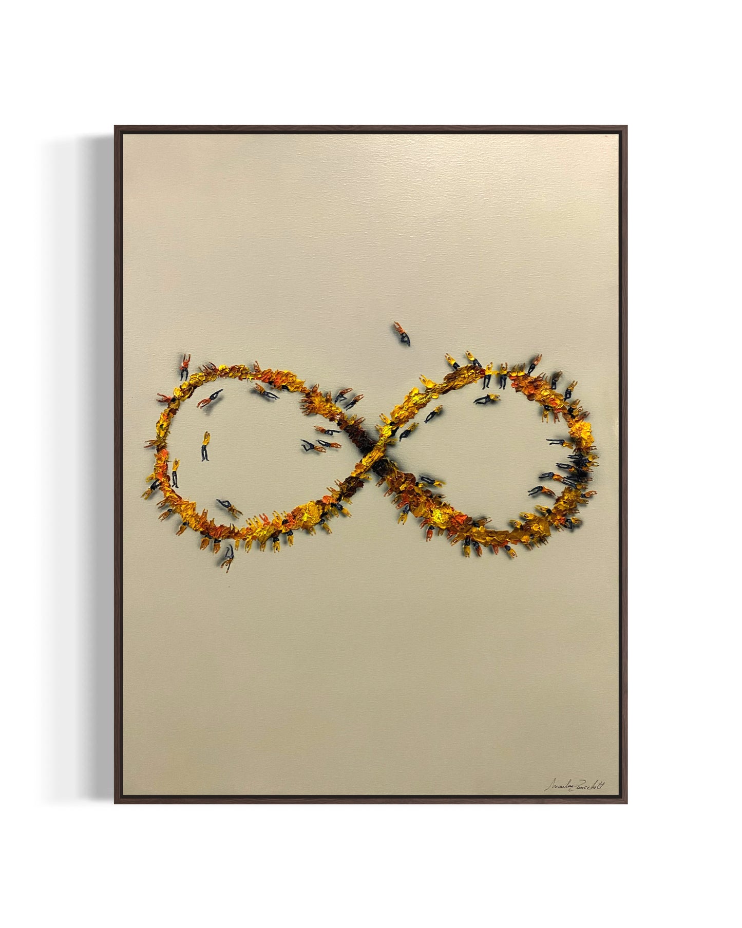 Obra De Arte Minimalista - Aglomerados - Infinito