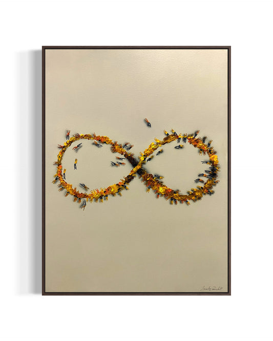 Obra De Arte Minimalista - Aglomerados - Infinito