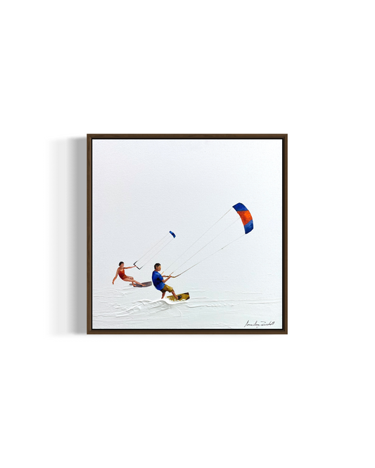 Obra de Arte Minimalista - Esportes - Kite Surf