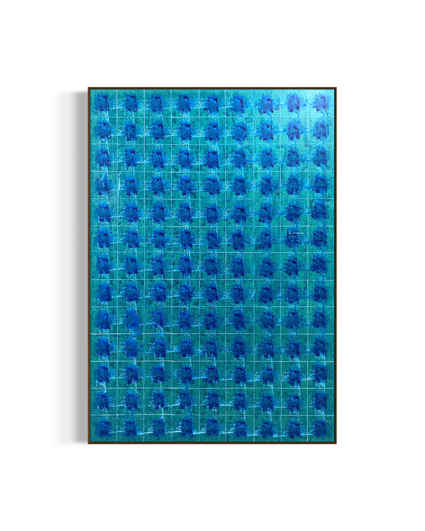 Obra de Arte Abstrata - Ladrilhos - Reflexos