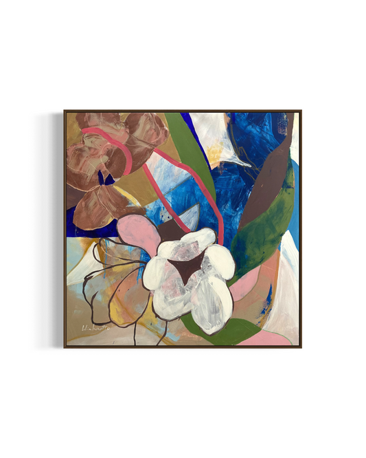 Obra de Arte Abstrata - Buquê