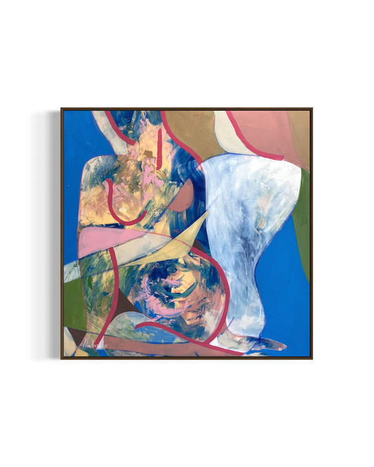 Obra de Arte Abstrata - Silhueta