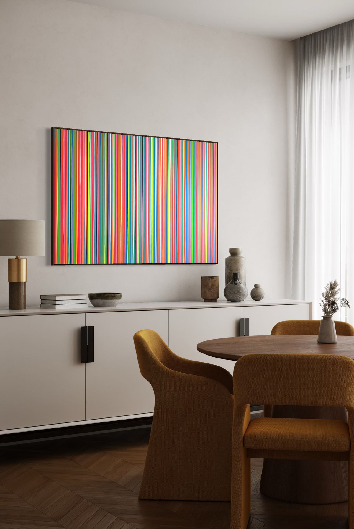 Obra de Arte Abstrata - Melted - Candy