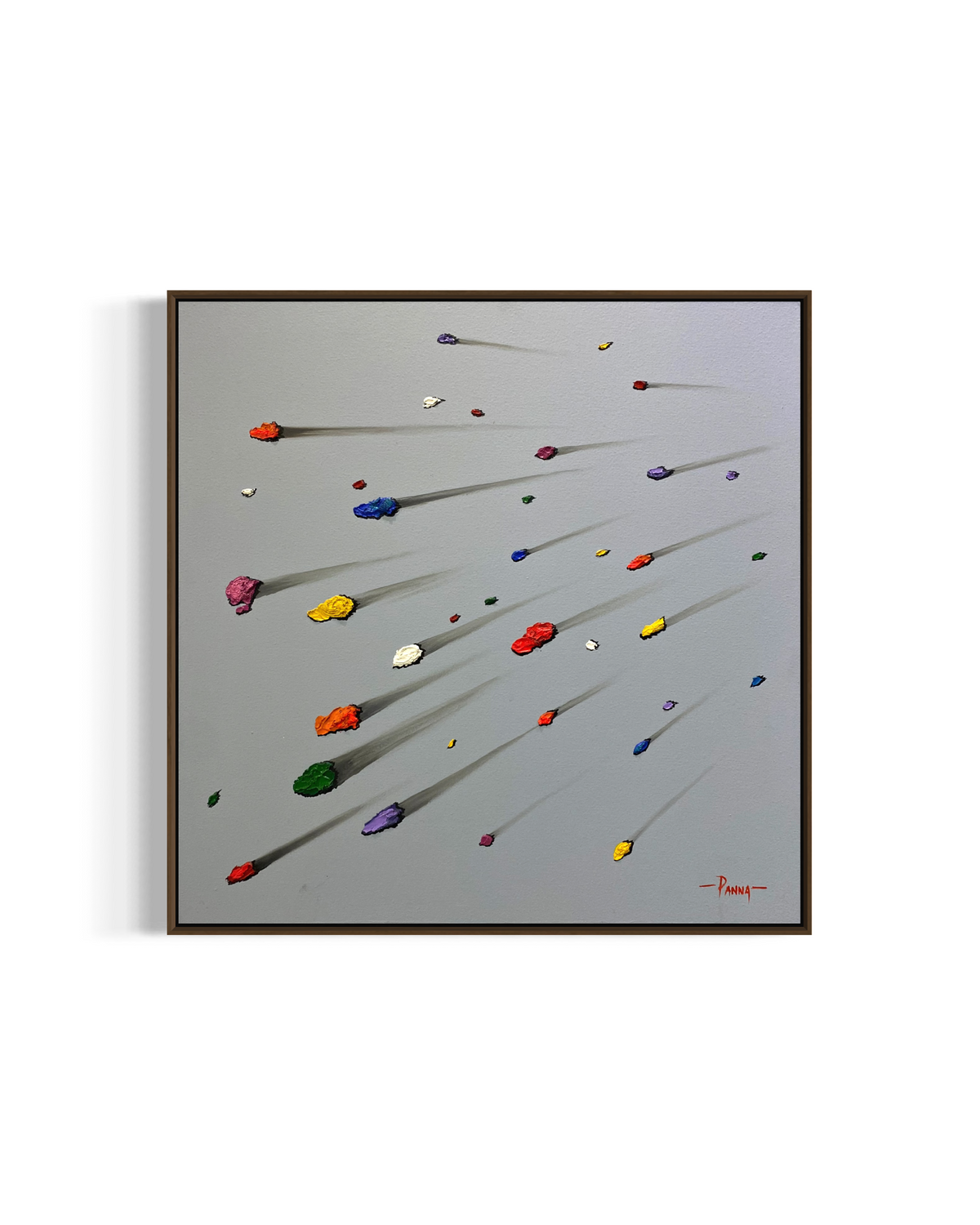 Obra minimalista: meteoritos espaciales