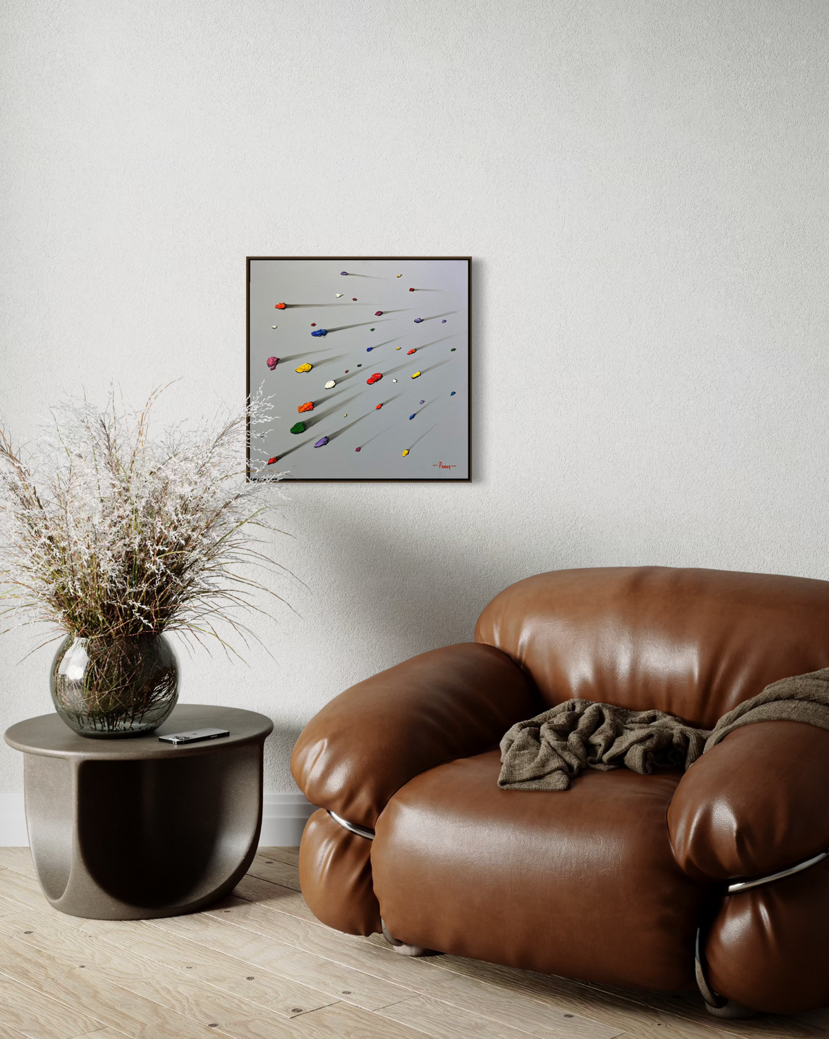 Obra minimalista: meteoritos espaciales