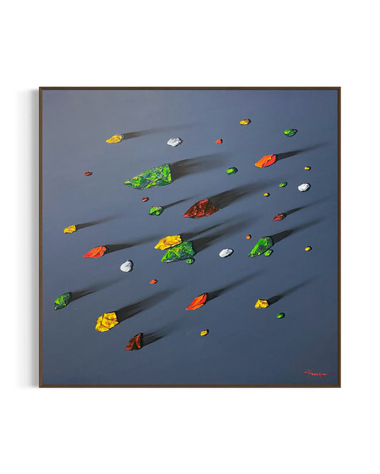Obra de Arte Minimalista - Meteoritos