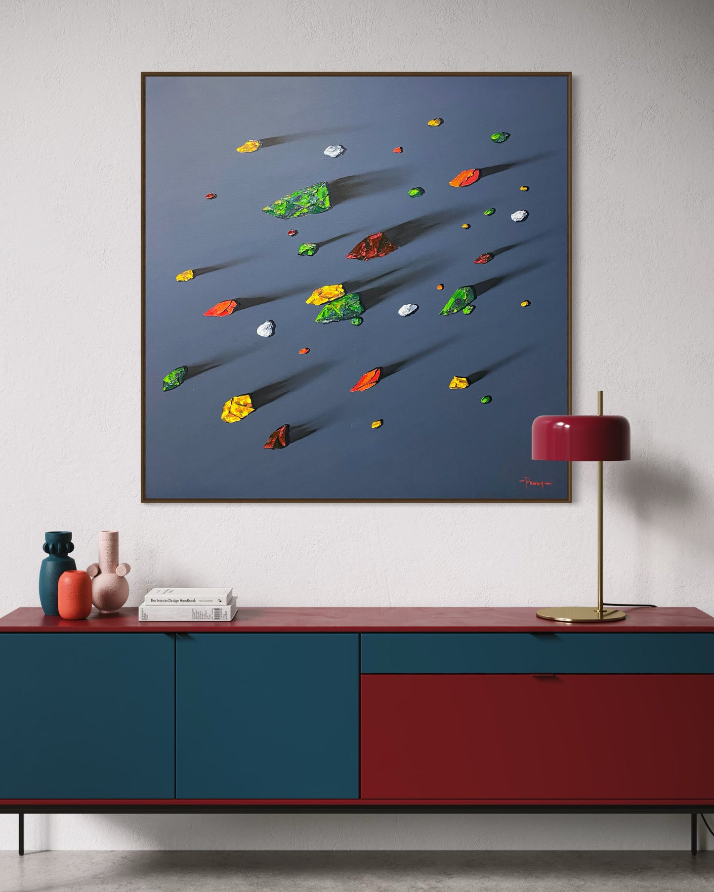Obra de Arte Minimalista - Meteoritos