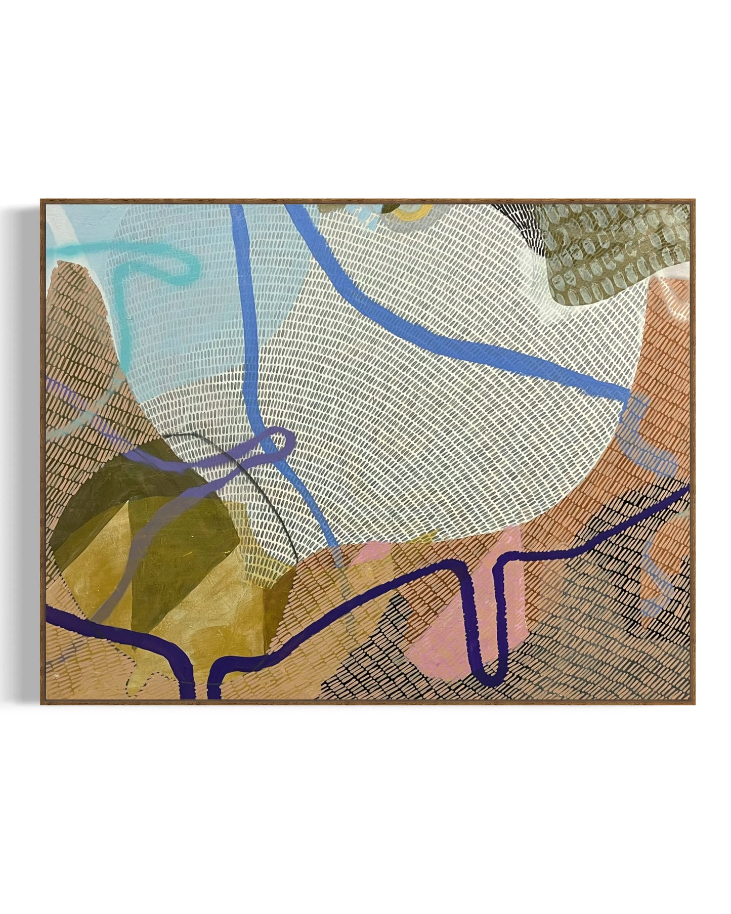 Obra De Arte Abstrata - Texturas