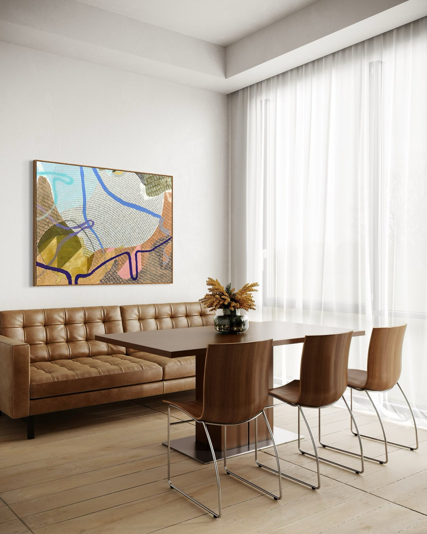 Obra De Arte Abstrata - Texturas