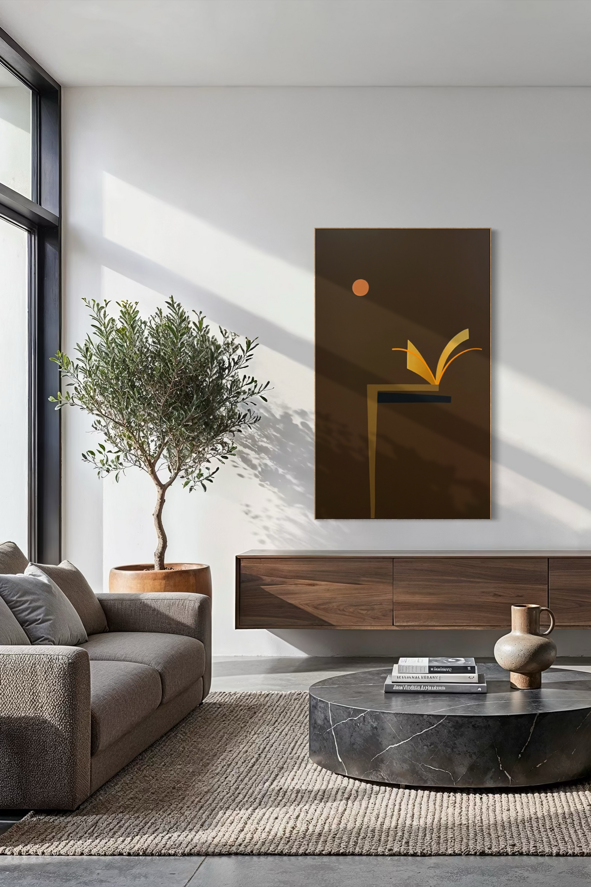 Obra De Arte Figurativa - Ornella - Outono