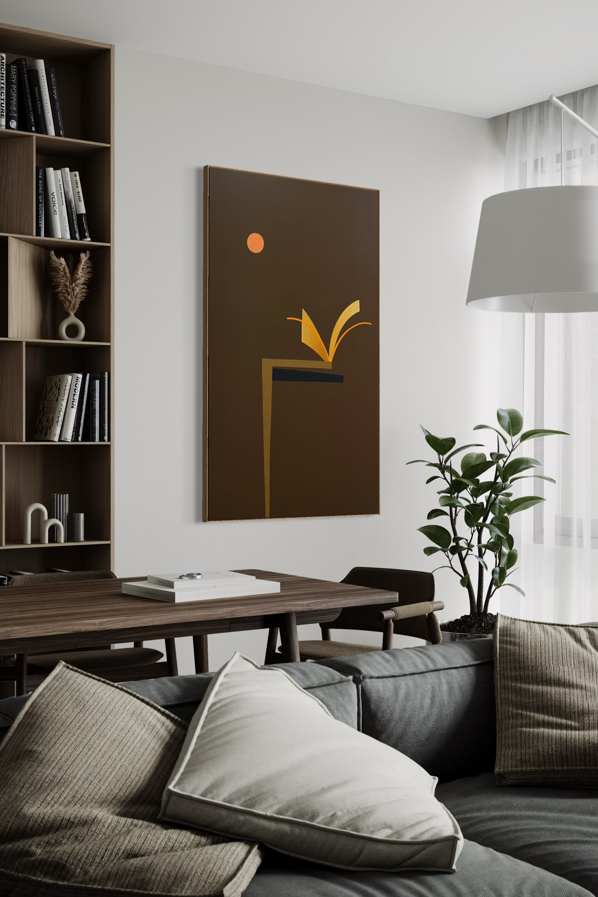 Obra De Arte Figurativa - Ornella - Outono