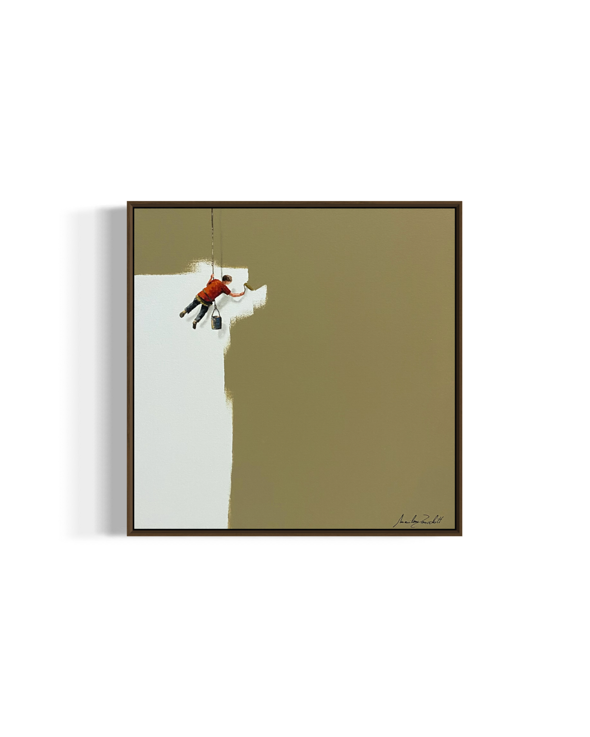 Obra de Arte Minimalista - Pintores - Ocre