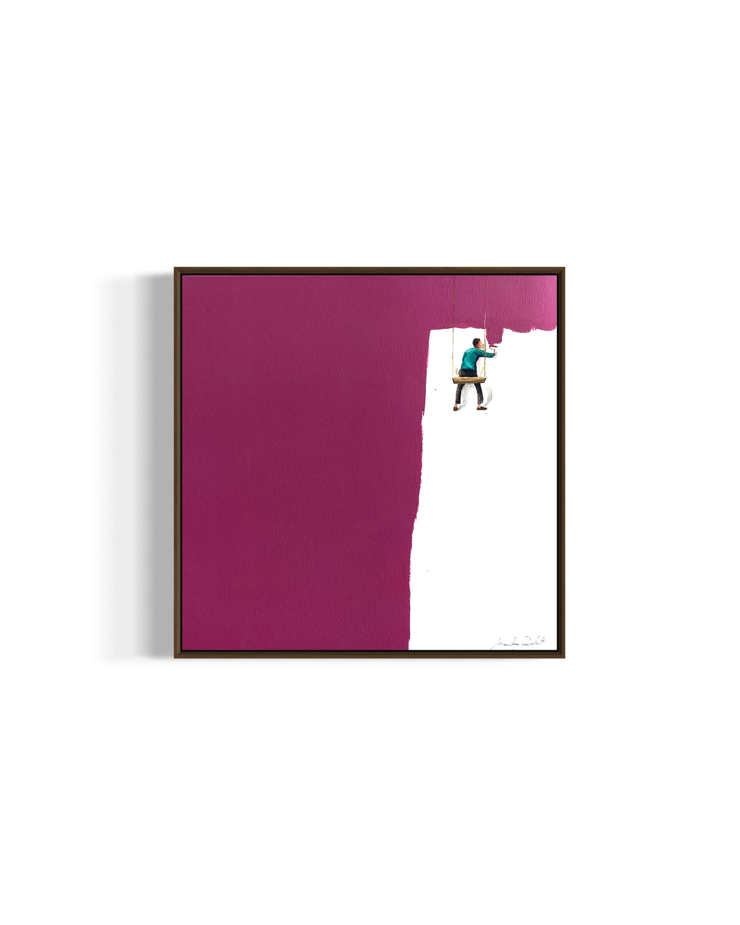 Obra de Arte Minimalista - Pintores - Púrpura