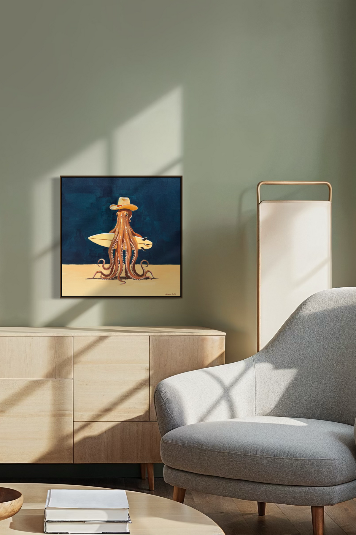 Obra de Arte Surrealista - Náutica - Polvo