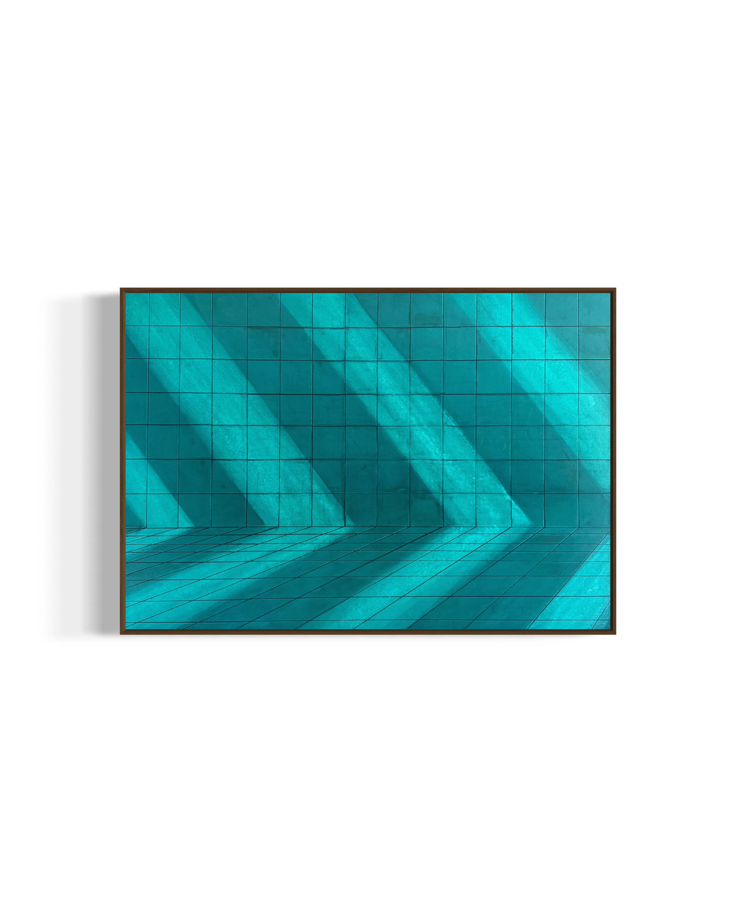 Obra abstracta - Colores del horizonte