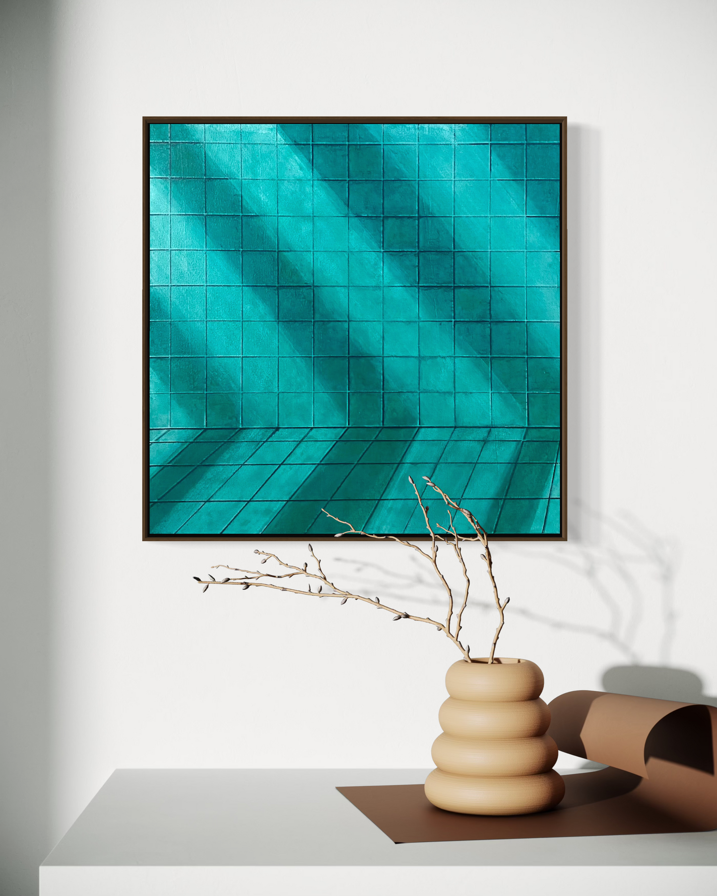 Obra de Arte Figurativa - Pool