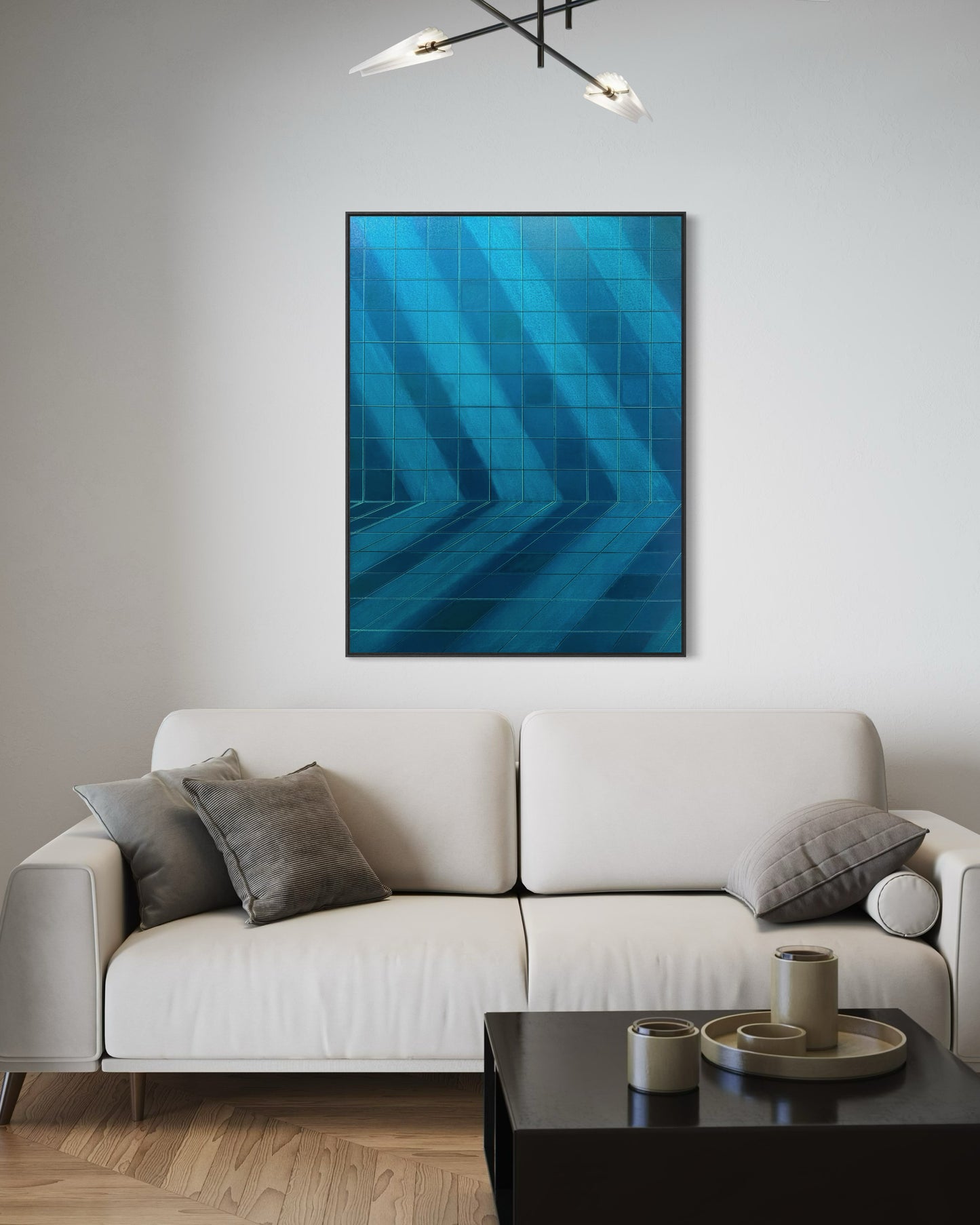 Obra De Arte Figurativa - Pool