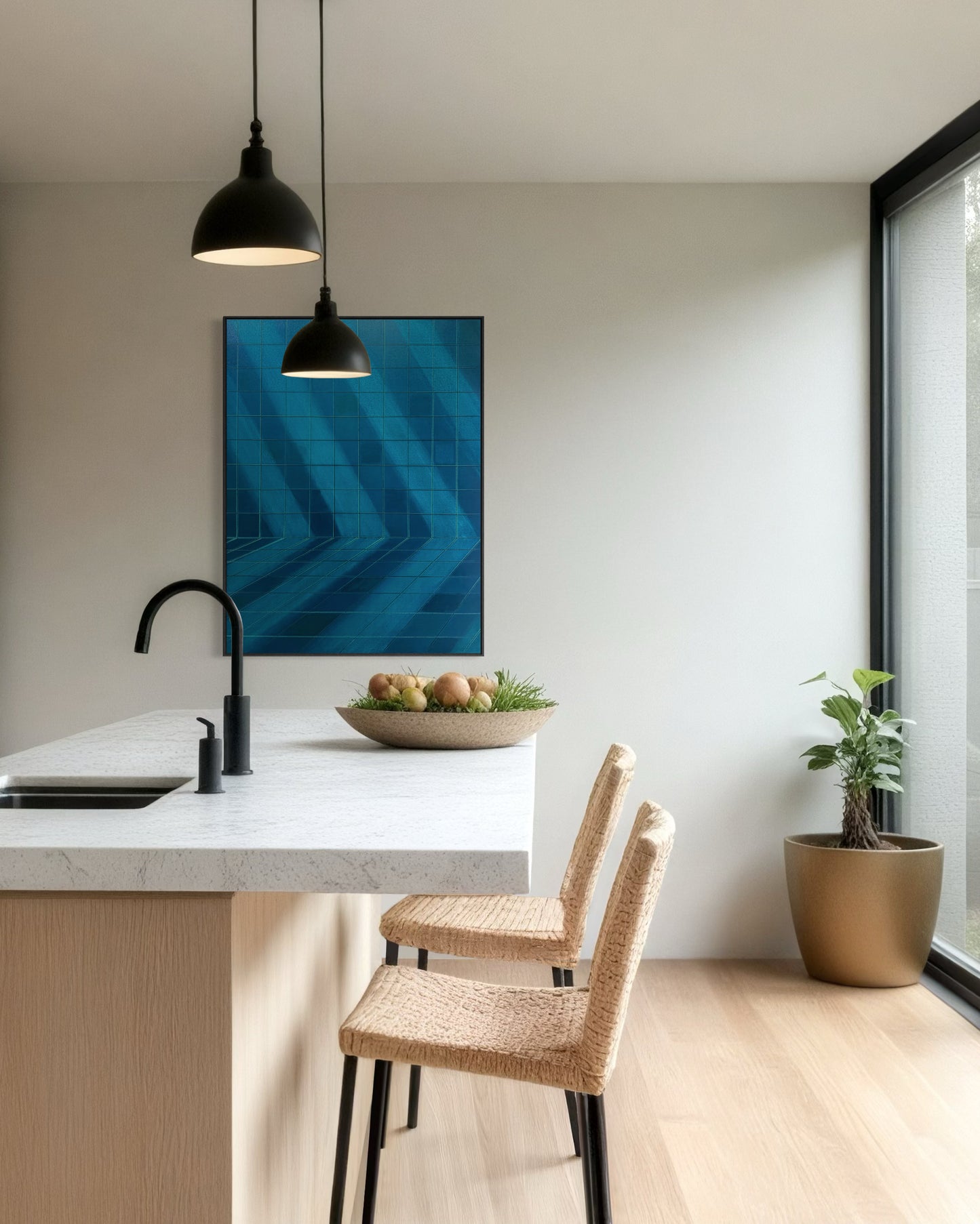 Obra De Arte Figurativa - Pool