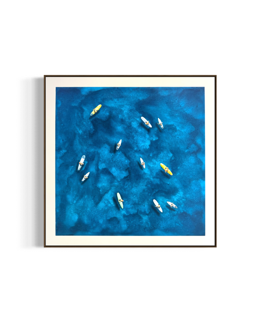 Obra de Arte Figurativa - Flutuar - Pranchas