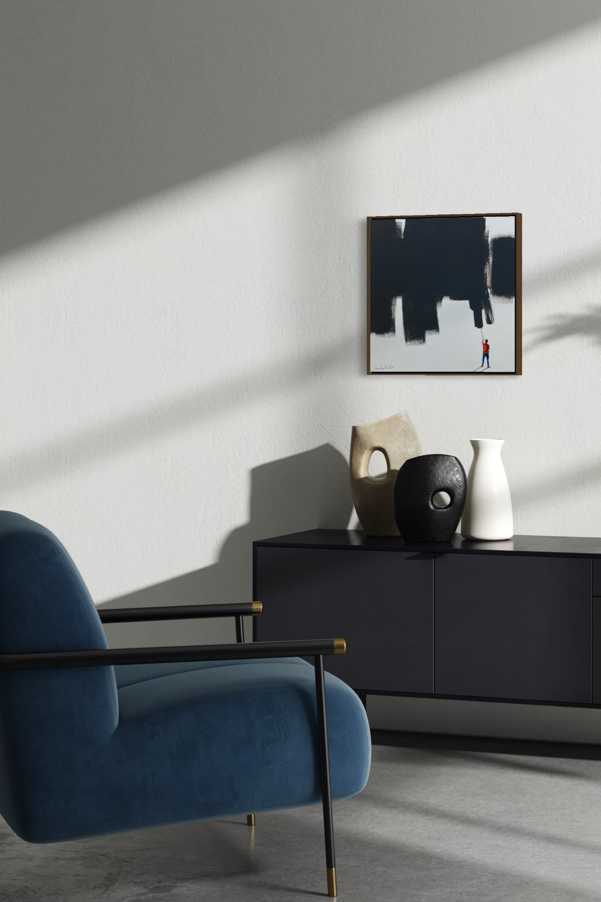 Obra de Arte Minimalista - Pintores - Chumbo I